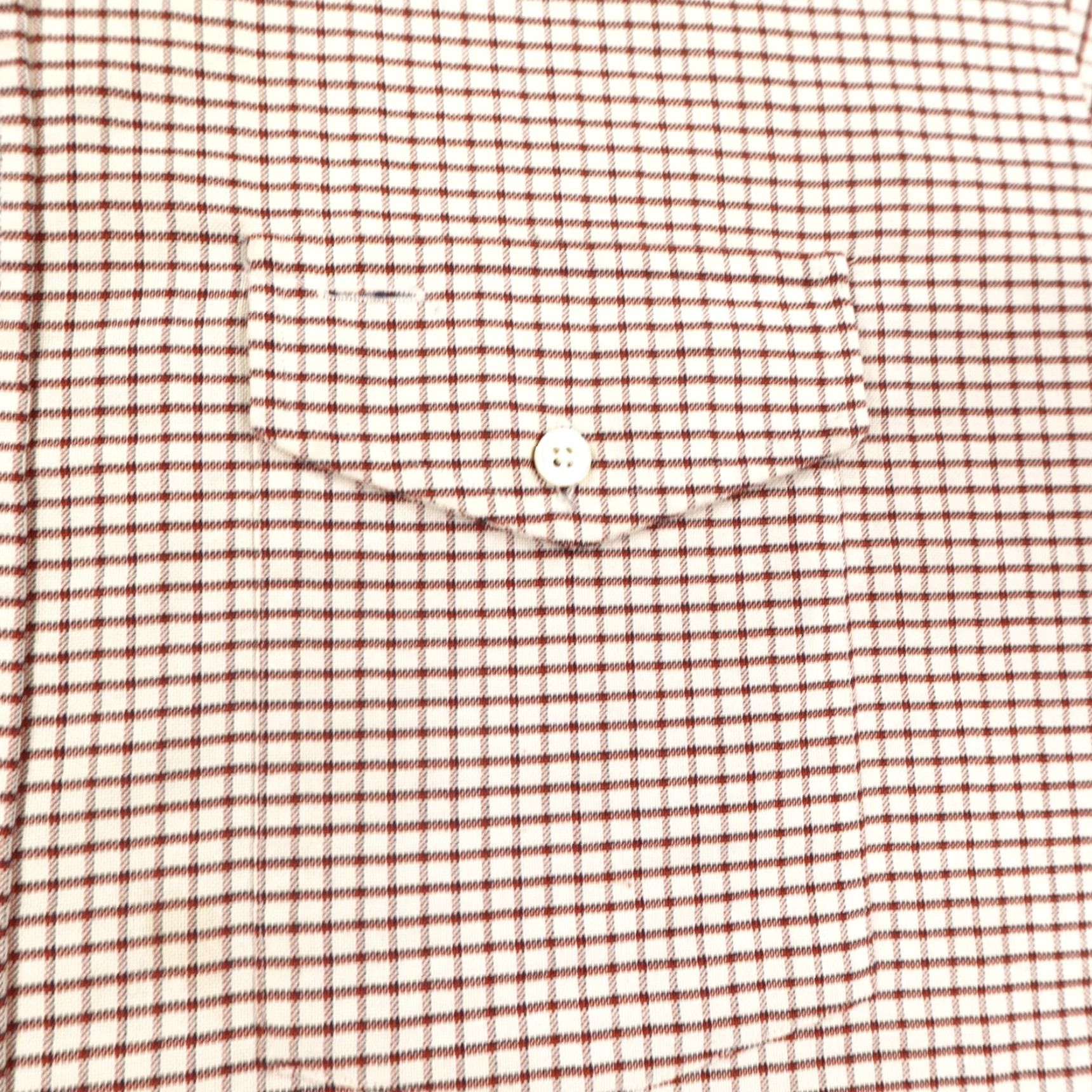 Vintage VINTAGE LL Bean Shirt Mens XL Red White Plaid Button Up 17.5 Short Sleeve Y2K Size US XL / EU 56 / 4 - 3 Thumbnail