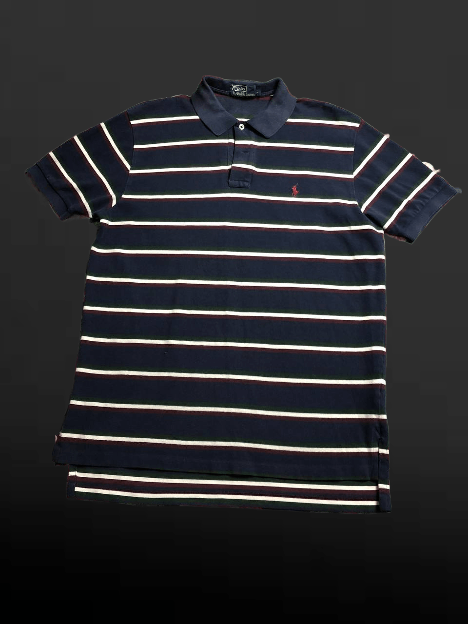 Polo Ralph Lauren Polo Ralph Lauren Collared striped Polo Shirt Classic Fit Size US L / EU 52-54 / 3 - 1 Thumbnail