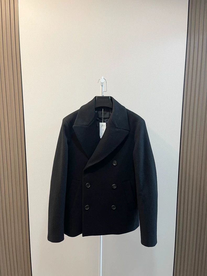 Prada Prada Black wool coat jacket 2502-Nextarrow Size US M / EU 48-50 / 2 - 1 Thumbnail
