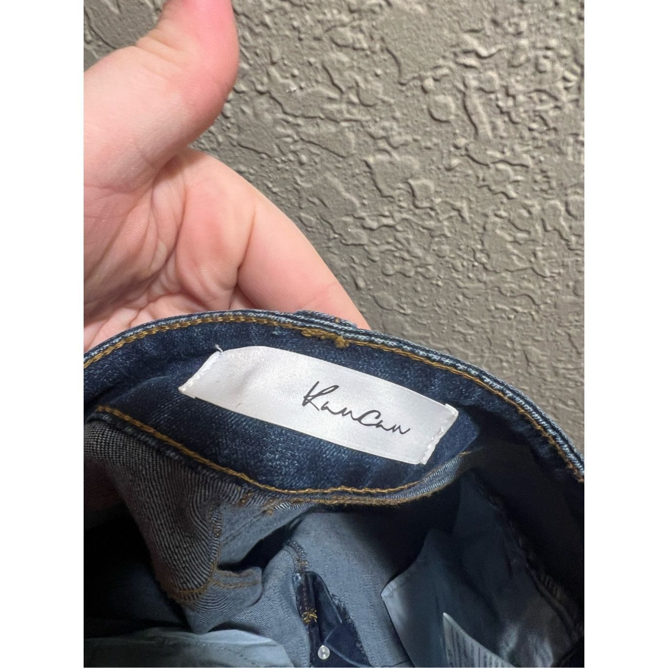 Other Kancan Woman’s Blue Jeans Size 30 - Missing One Buttom Size 30" / US 8 / IT 44 - 10 Thumbnail