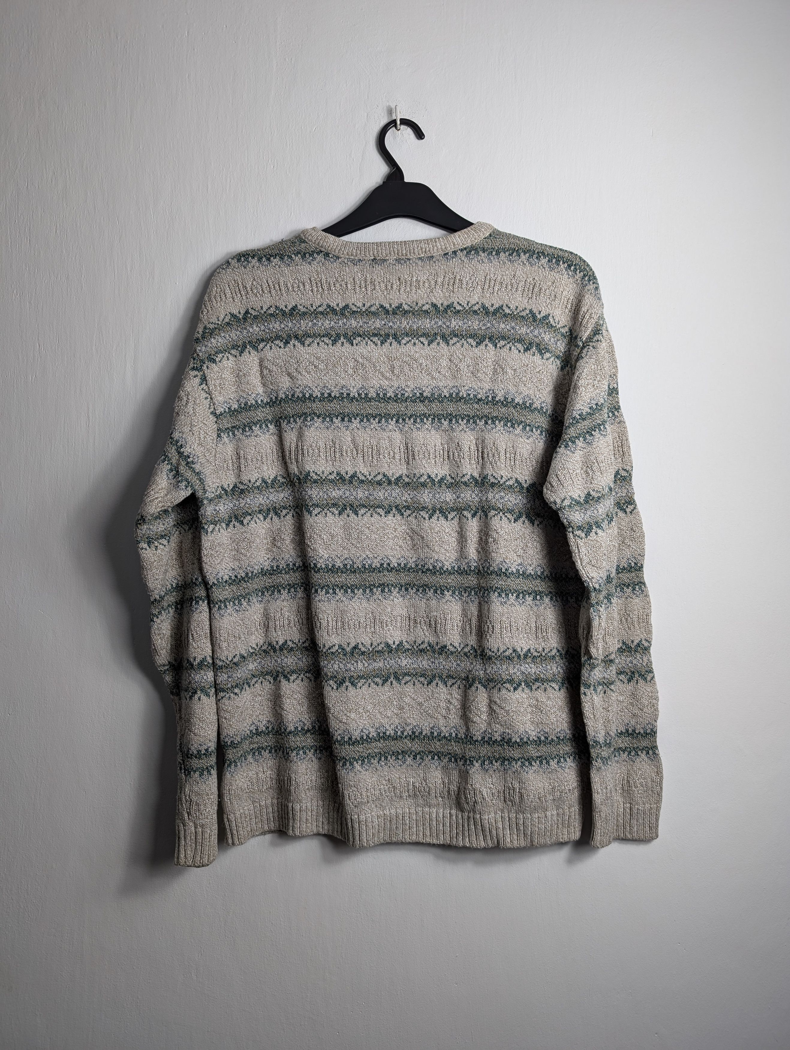Vintage Vintage Abstract Pattern Knit Sweater Pullover Oldschool Size US M / EU 48-50 / 2 - 5 Thumbnail