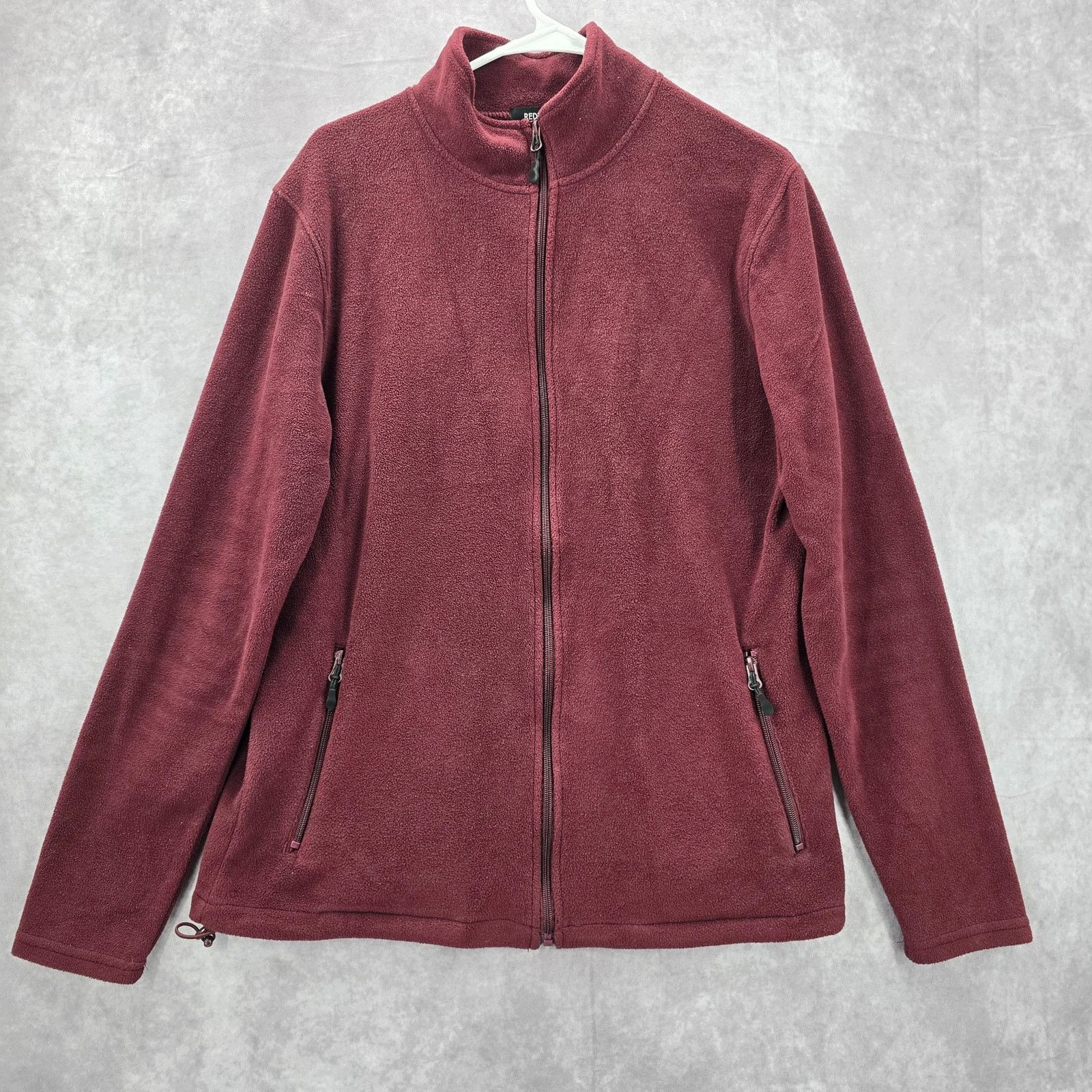 Other Redtag Red Zip Fleece Coat Jacket Mens Long Sleeve Large Size US L / EU 52-54 / 3 - 1 Thumbnail