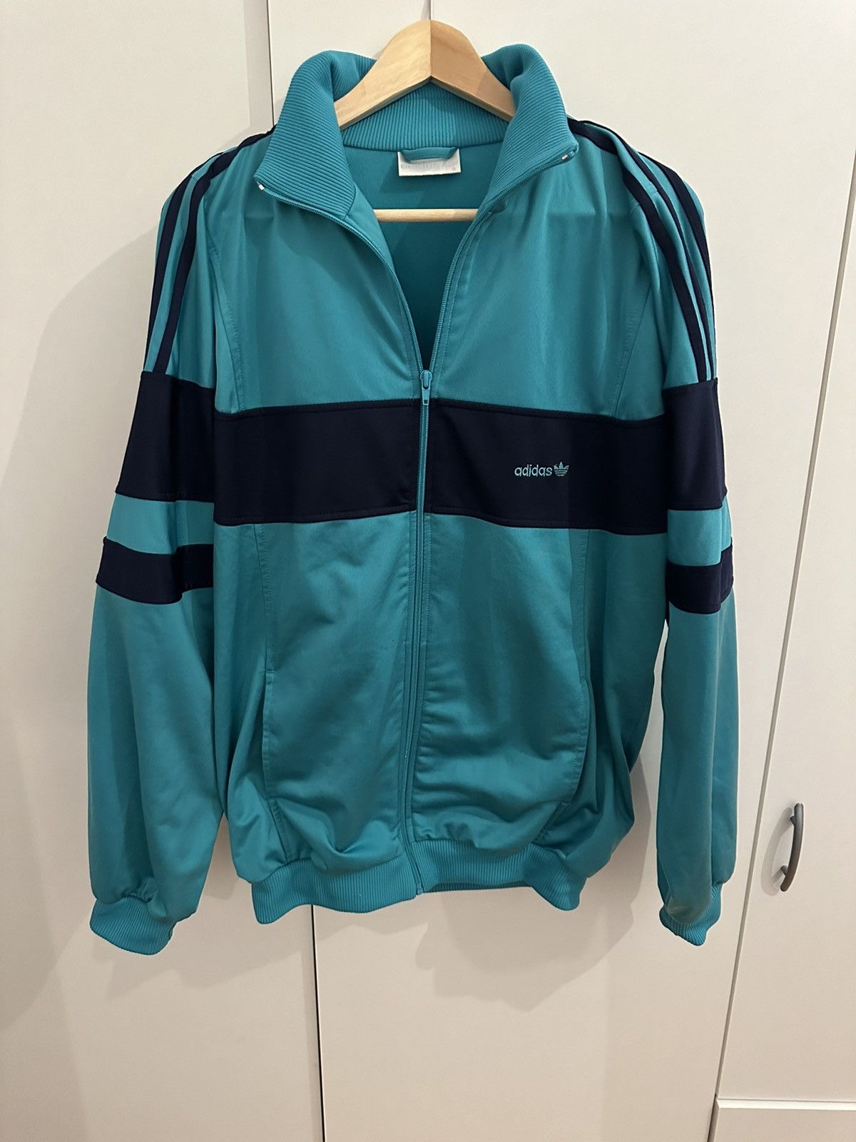 Adidas Adidas Jacket Size L Vintage vintage Retro Jacke Size US L / EU 52-54 / 3 - 1 Thumbnail