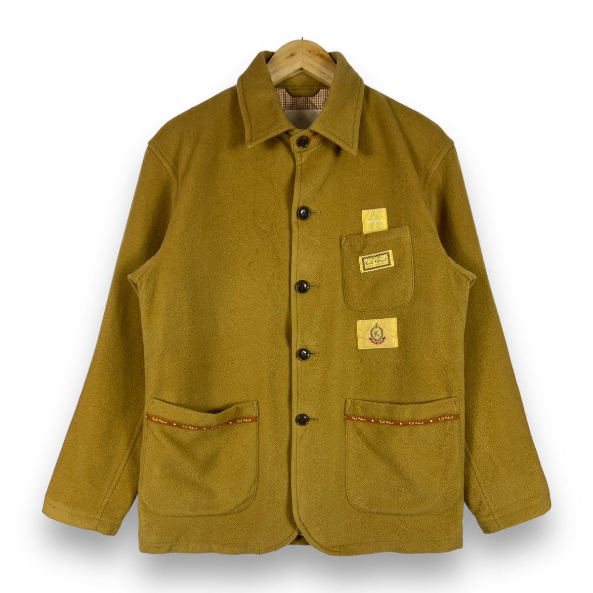 Karl Helmut 🔥 CHORE WOOL JACKET KARL HELMUT PATCH - M Size US M / EU 48-50 / 2 - 1 Thumbnail