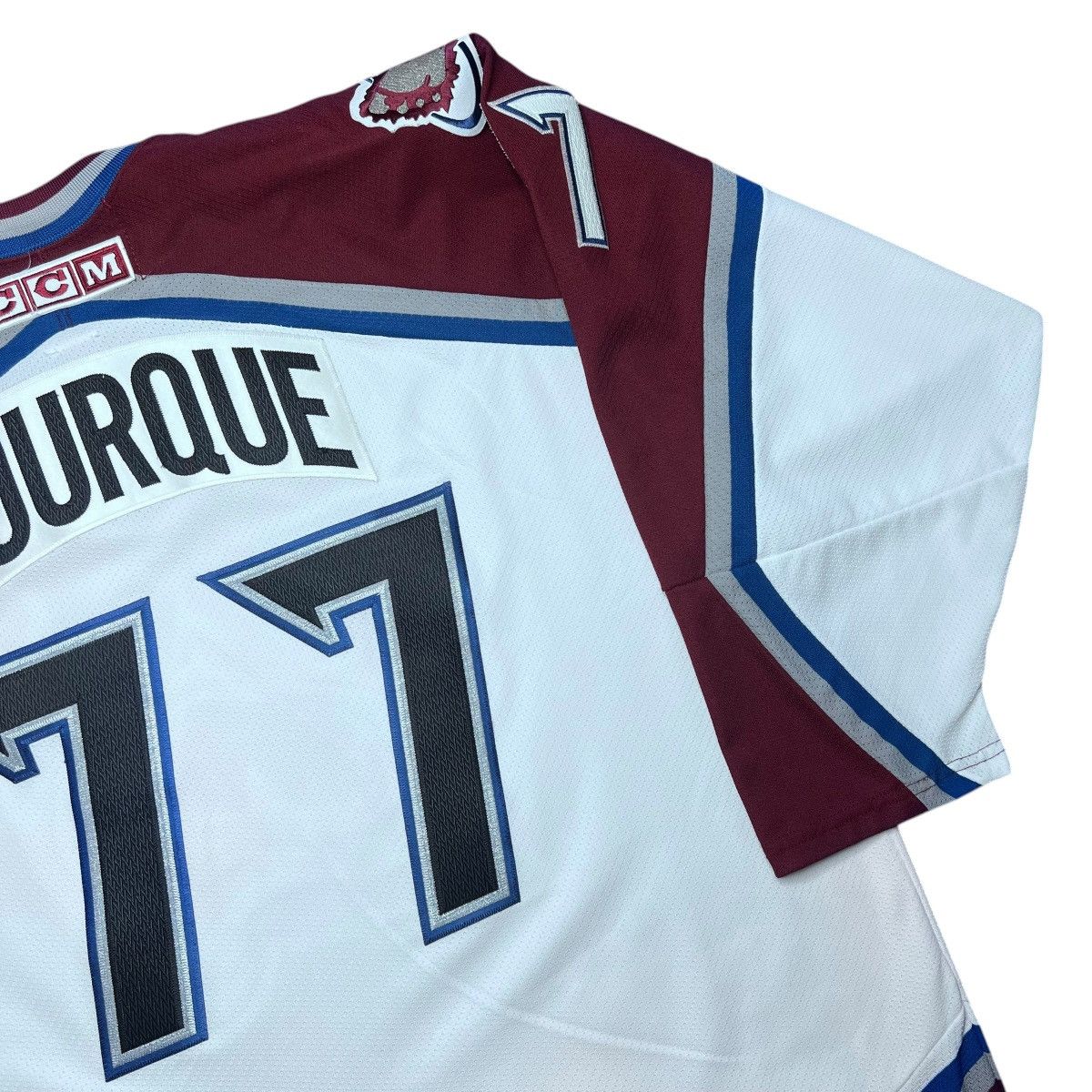 Ccm NHL Colorado Avalanche Ray Bourque #77 Authentic CCM Jersey Size US XL / EU 56 / 4 - 19 Thumbnail