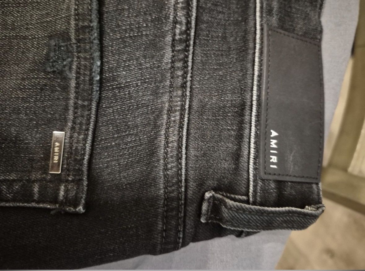 Amiri AMIRI leopard cheetah denim black jeans brand new with tags Size US 29 - 5 Thumbnail