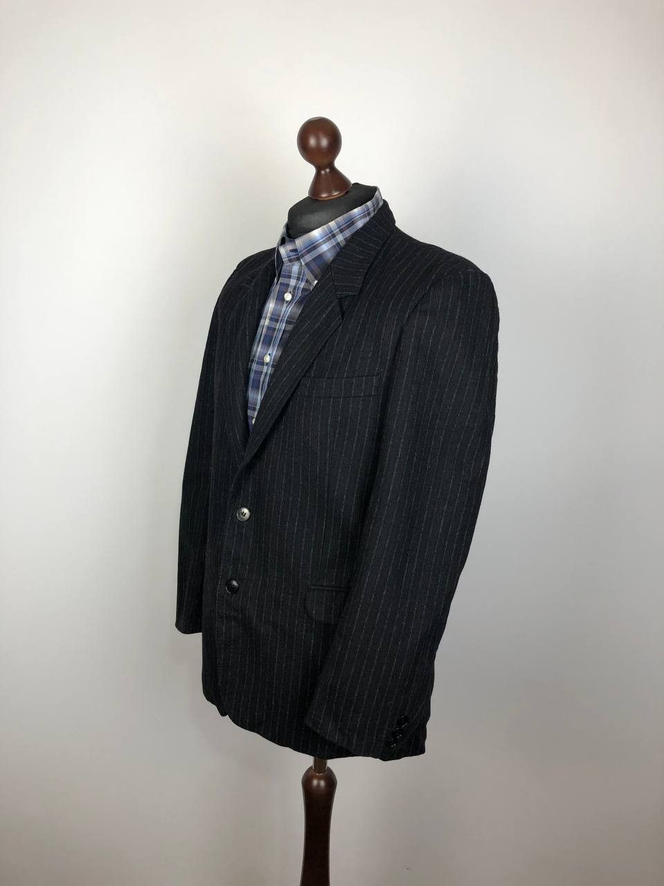 Guy Laroche Guy Laroche Paris Wool Blazer Jacket Striped Navy size 52 Size 52R - 1 Thumbnail