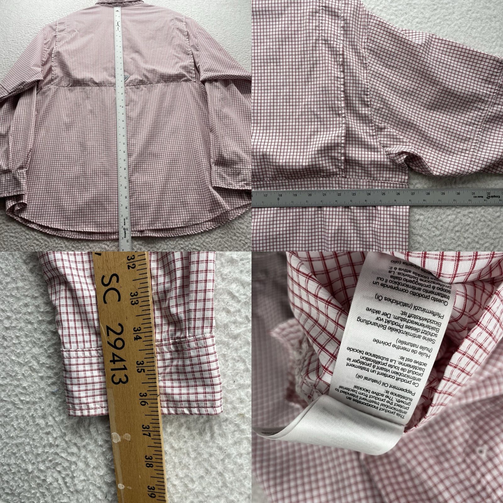 Vintage VINTAGE Columbia PFG Carolina Gamecocks Shirt Mens XXL Plaid Check button-up Collegiate USC SEC Size US XXL / EU 58 / 5 - 8 Thumbnail