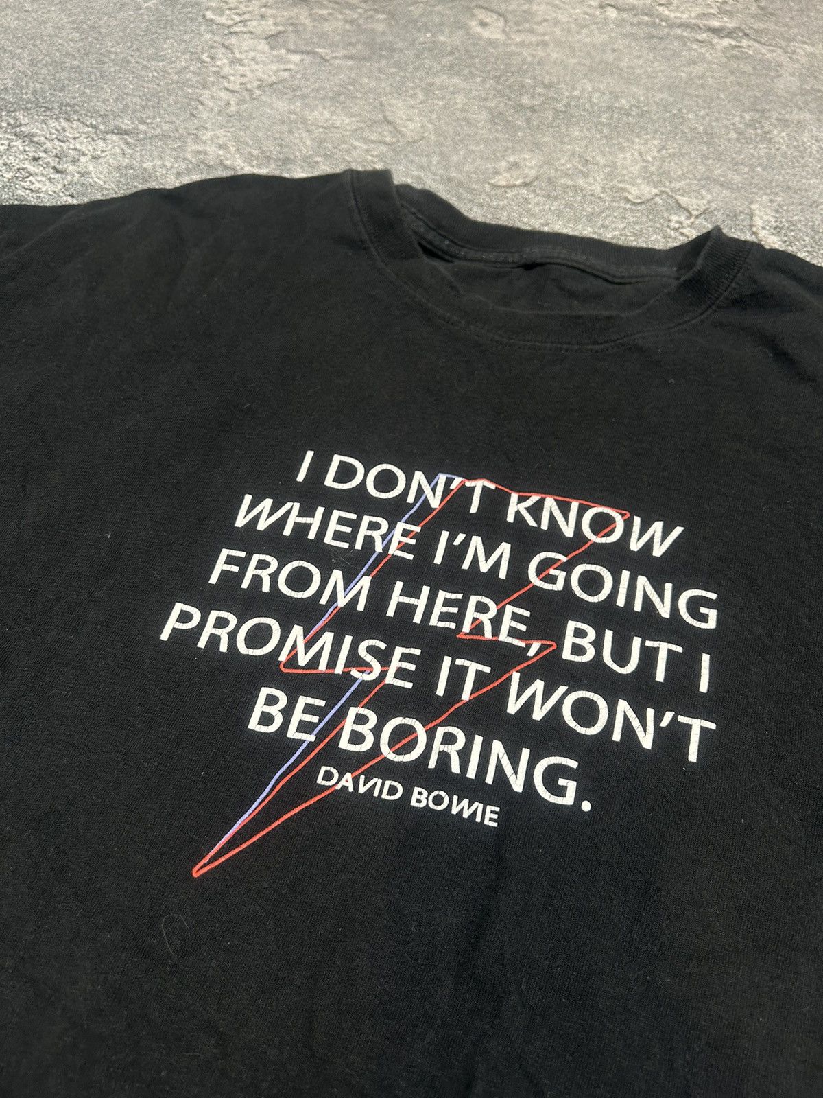 Band Tees × Vintage Vintage David Bowie 00s Y2K Rock T-Shirt Size US XL / EU 56 / 4 - 2 Thumbnail