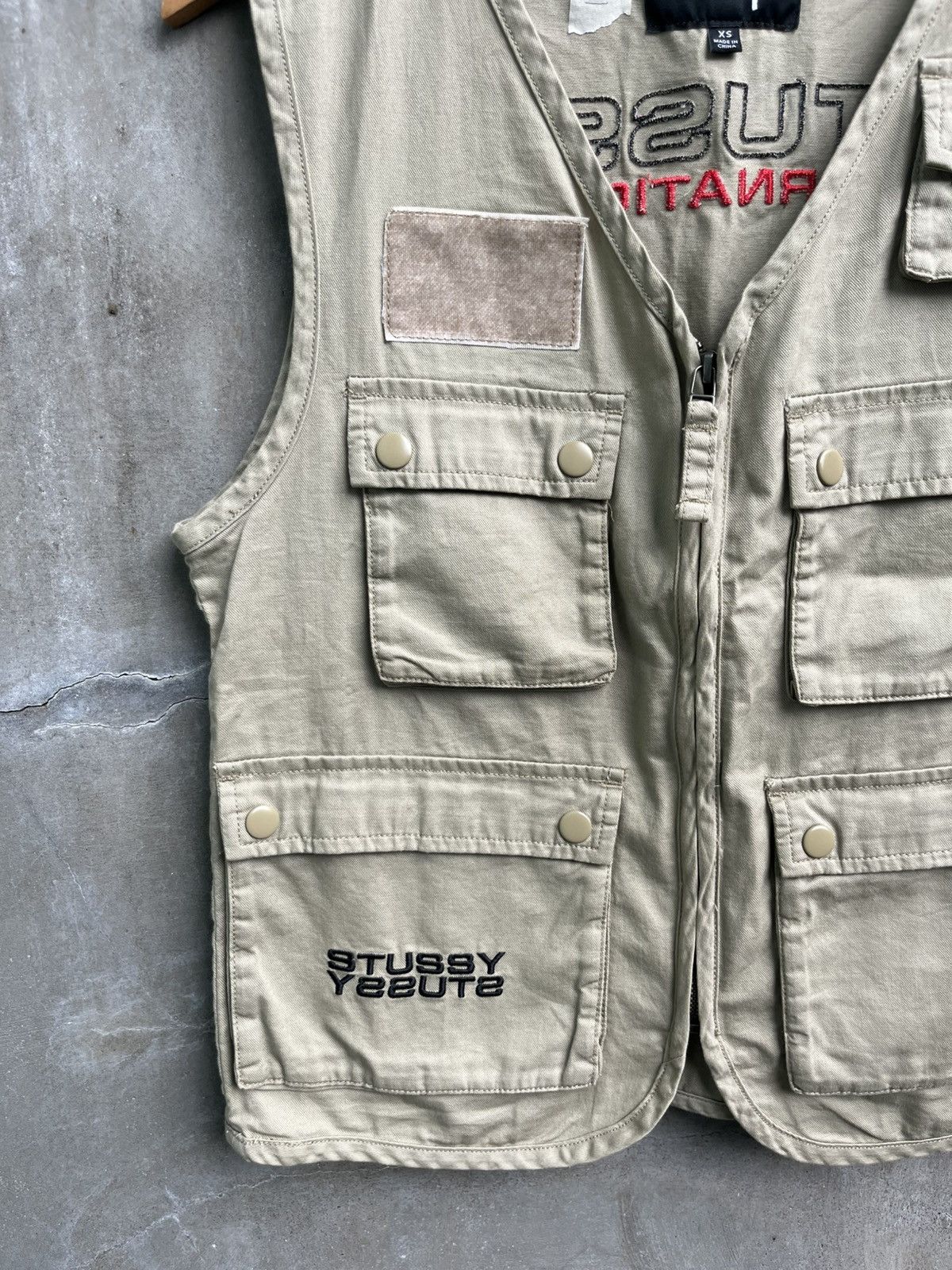 Stussy Cargo Vest Size US XS / EU 42 / 0 - 2 Thumbnail