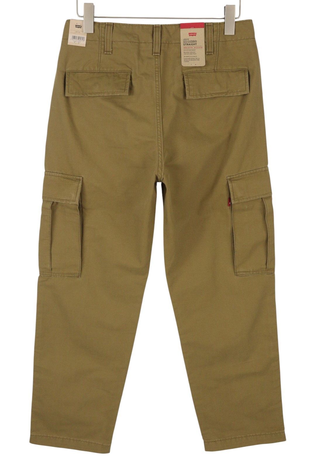 Levi's XX CARGO W31/L30 Brown Straight Cargo Pants 87051 Size US 31 - 2 Thumbnail