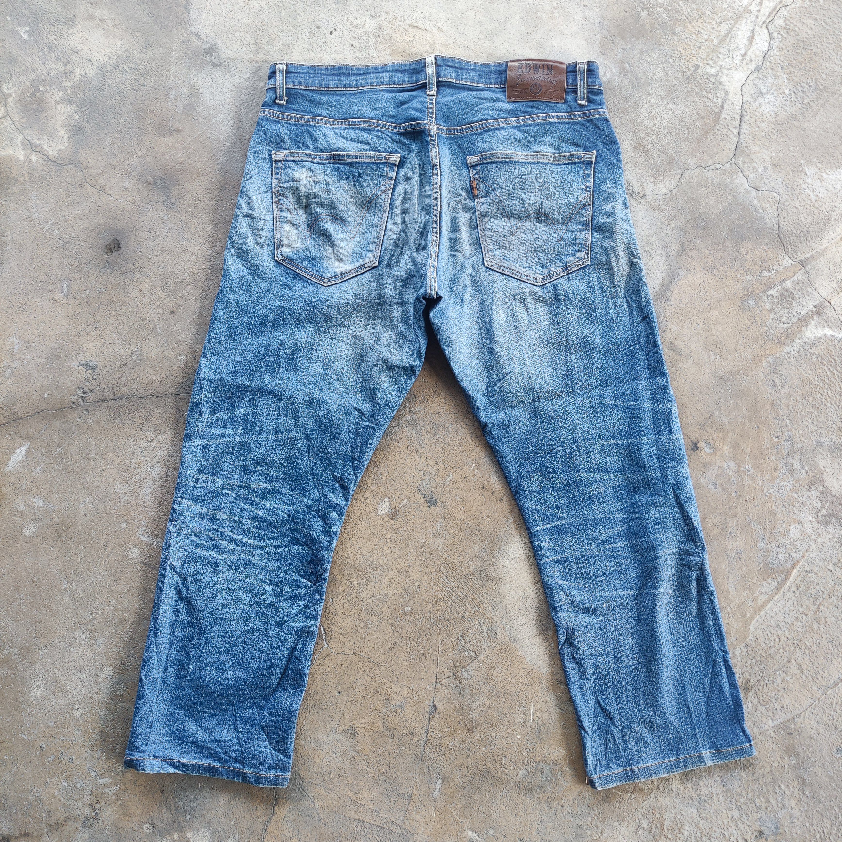 Edwin Vintage Edwin Brand Buggy Jeans Faded Pants Size US 36 / EU 52 - 6 Thumbnail