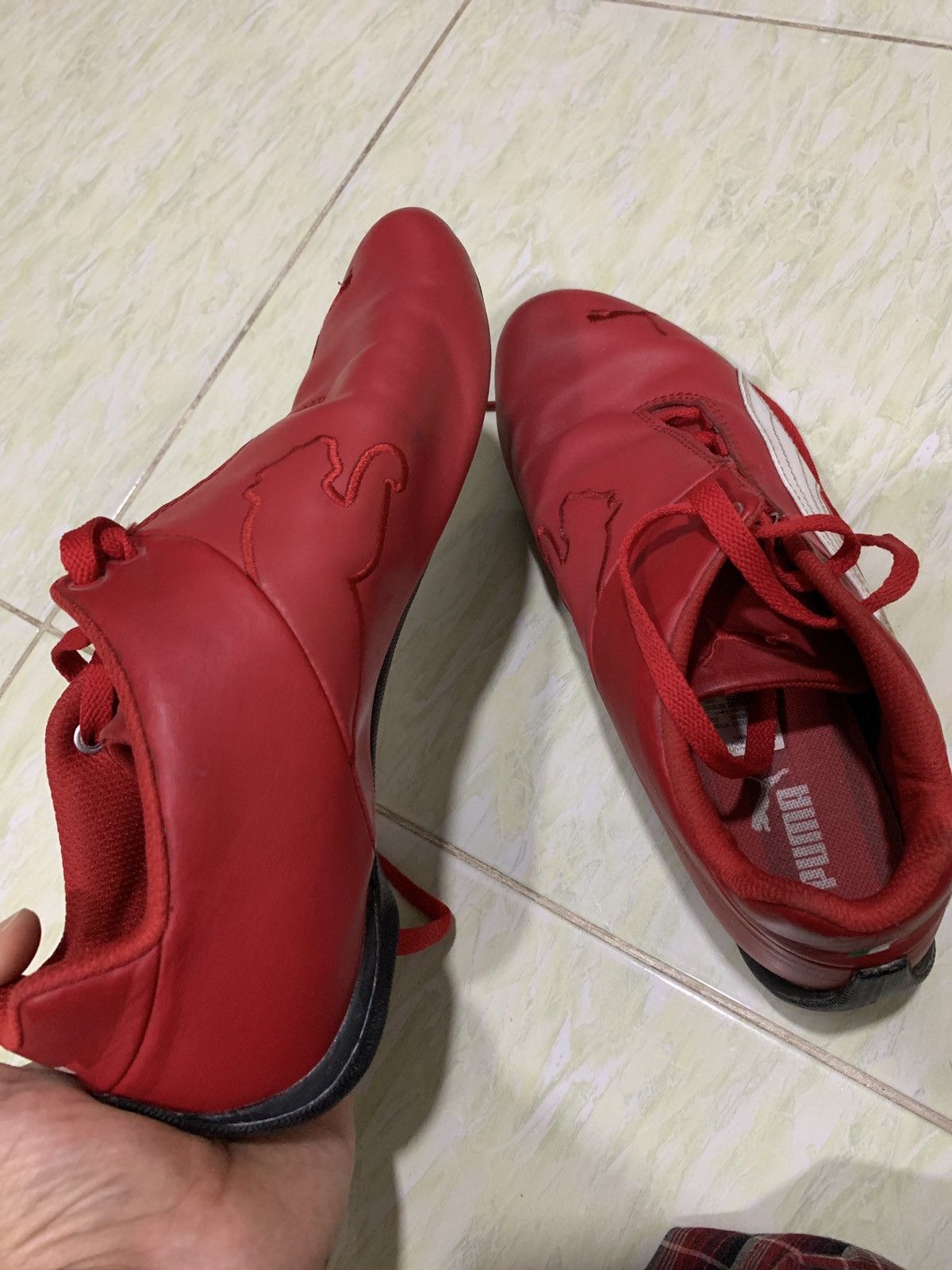 Puma Puma X Ferrari Speed Cat Driving Sneakers Size US 8 / EU 41 - 8 Thumbnail