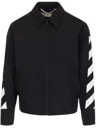 Off-White o1gr1nt1124 Jacket in Black Size US S / EU 44-46 / 1 - 1 Thumbnail