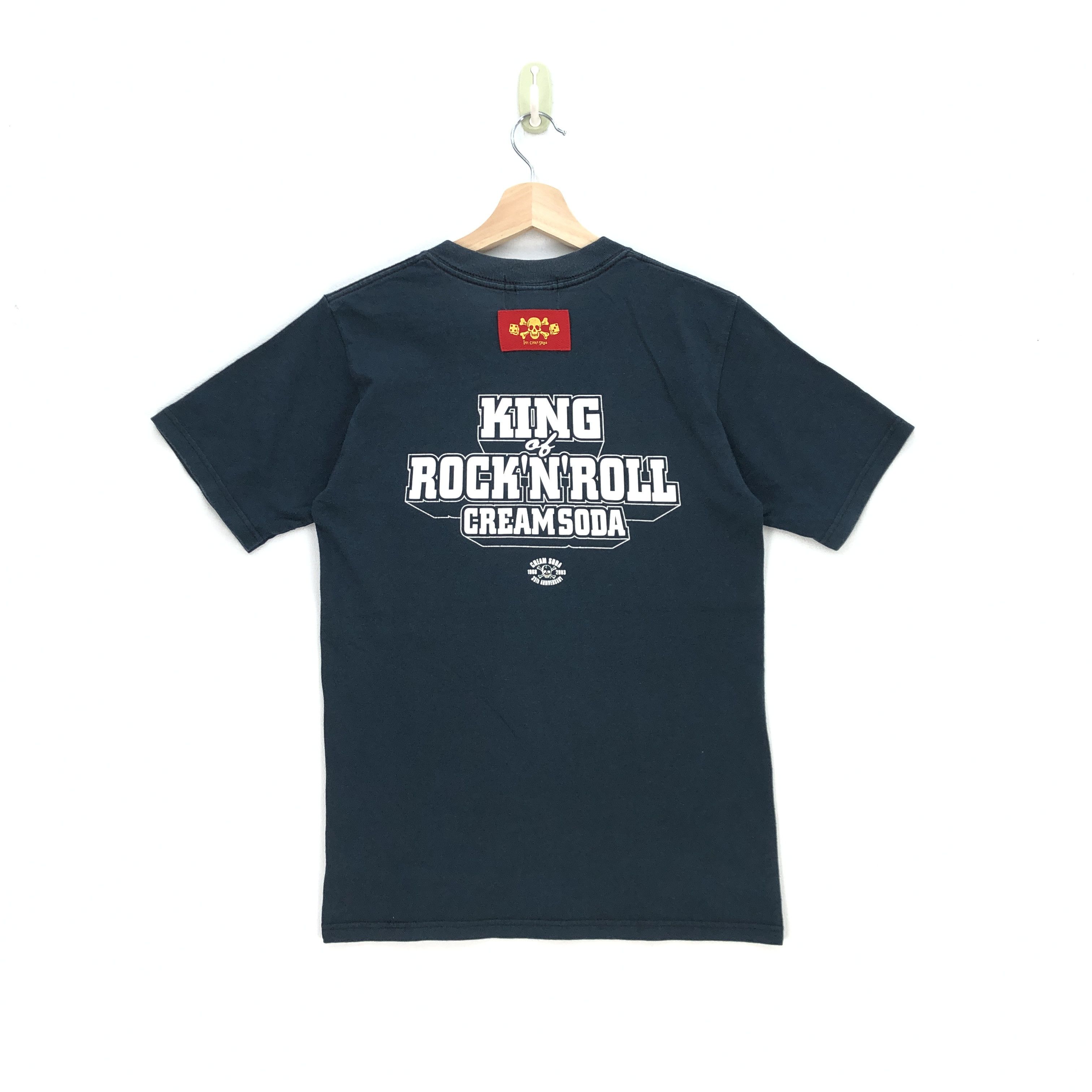 Band Tees 35th Anniversary Japanese T Shirt Skulls Cream Soda Rockin Size US XS / EU 42 / 0 - 2 Thumbnail