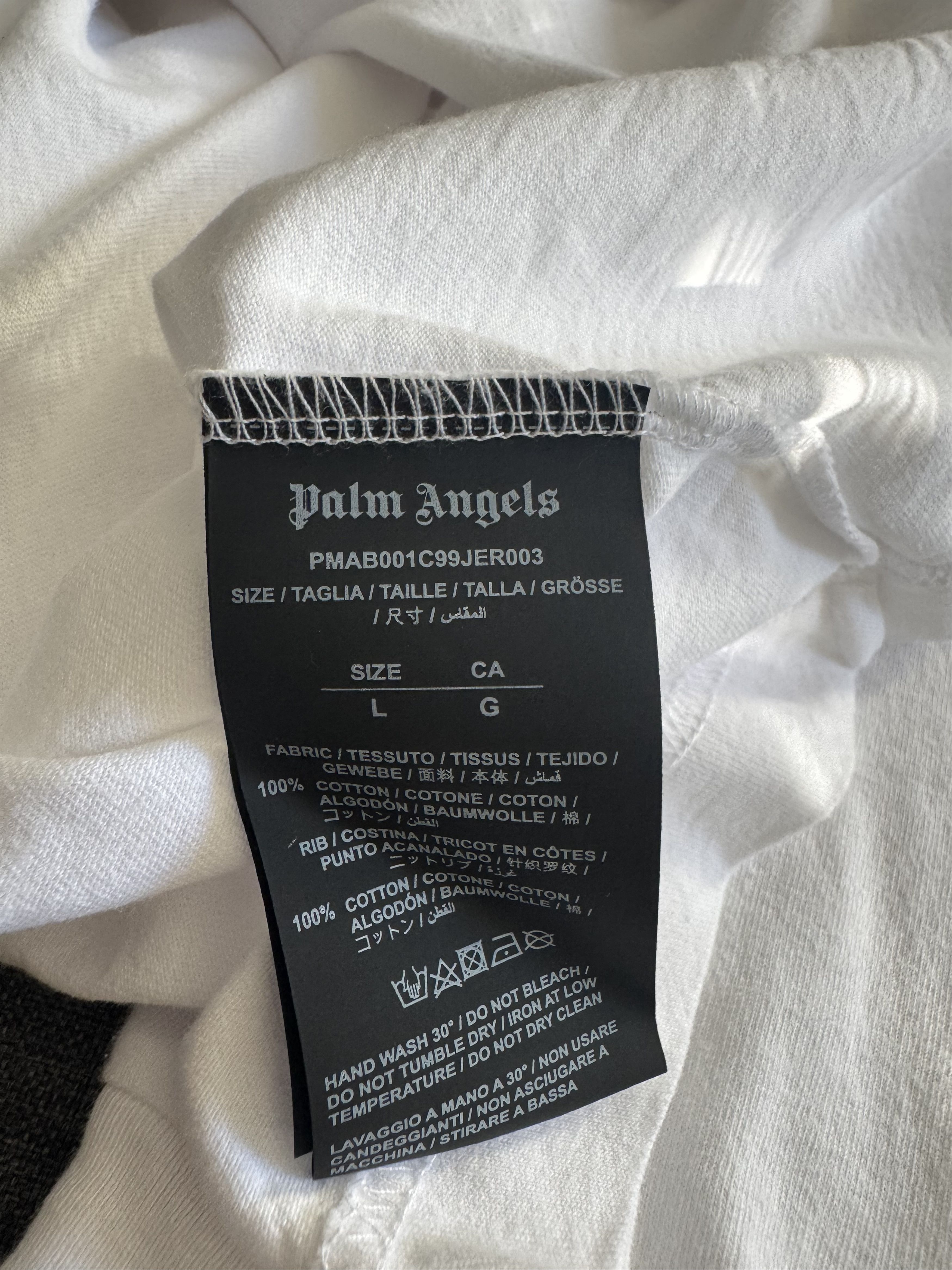 Palm Angels Palm Angels Classic Logo Over Longsleeve T-Shirt size Large Size US L / EU 52-54 / 3 - 11 Thumbnail
