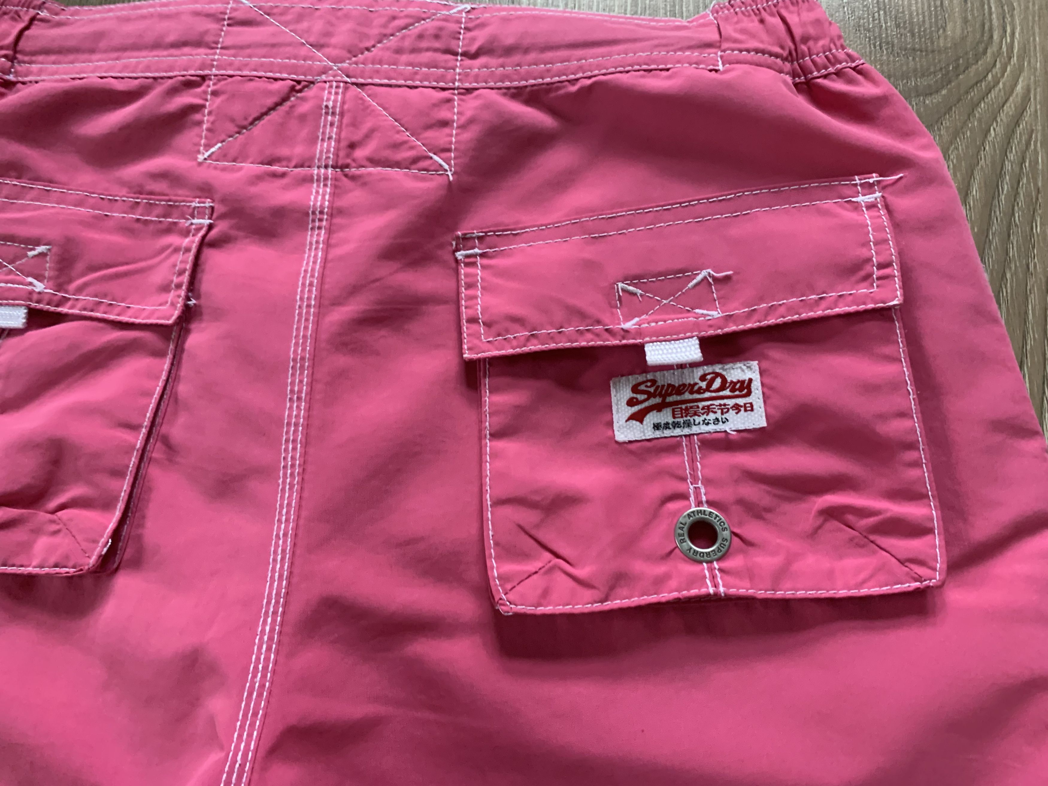Superdry Superdry Pink Swim Printed Shorts Size US 32 / EU 48 - 6 Thumbnail