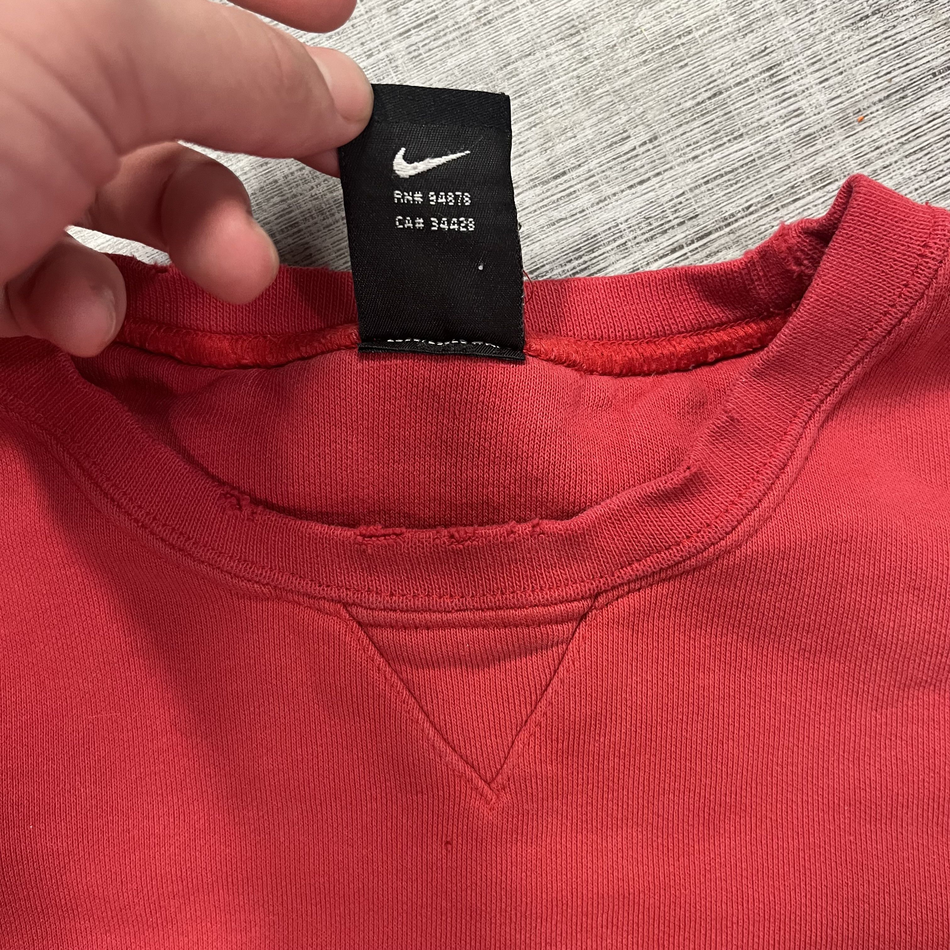 Nike × Nike ACG × Vintage Crazy VTG Y2k Nike Team Crewneck Size US L / EU 52-54 / 3 - 4 Thumbnail