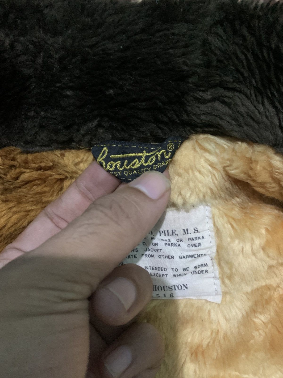 Japanese Brand Vintage 90s Houston MA-1 Bomber Jacket Size US L / EU 52-54 / 3 - 5 Thumbnail