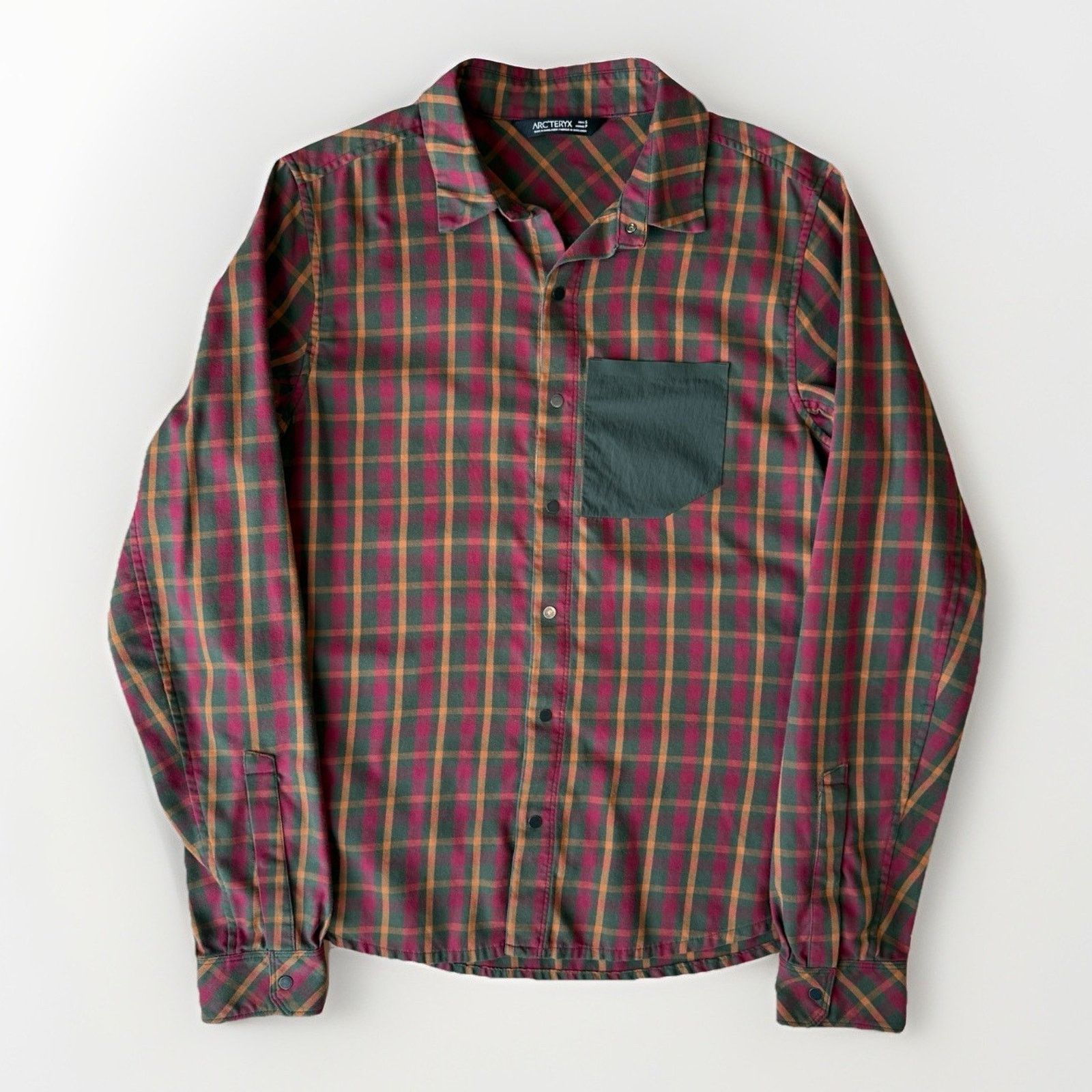 Arc'teryx Arc'teryx Bernal Shirt S Plaid Long Sleeve Snap Button Up Size US S / EU 44-46 / 1 - 1 Thumbnail