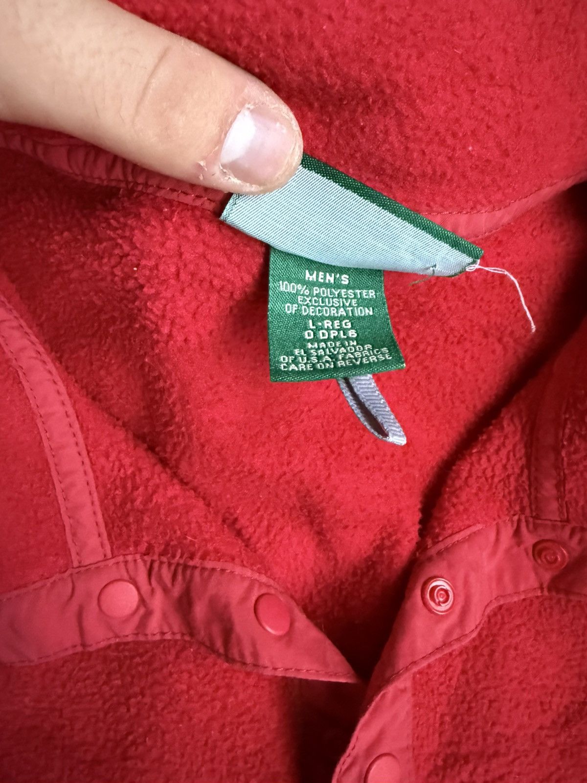 L.L. Bean Vintage American LL.Bean cozy Fleece jacket zip sweater Size US L / EU 52-54 / 3 - 4 Thumbnail