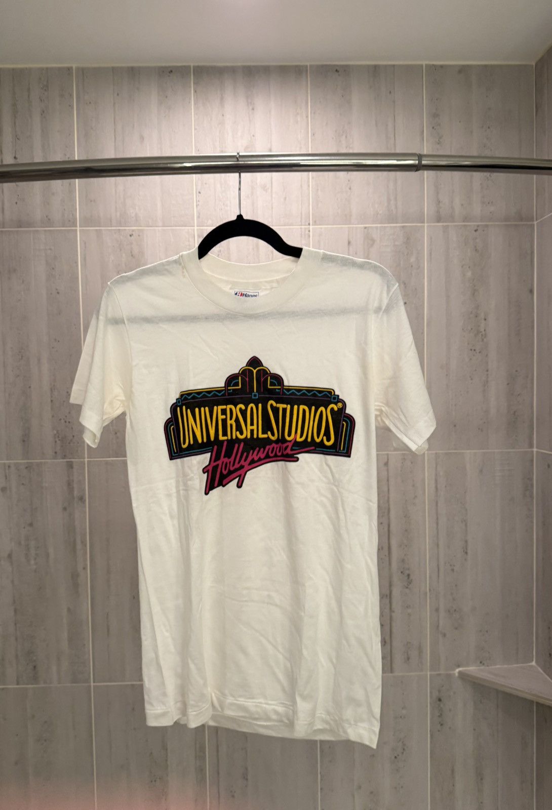 Delta Super Rare Vintage 80s Universal Studios Hollywood Tee Size US XL / EU 56 / 4 - 1 Thumbnail
