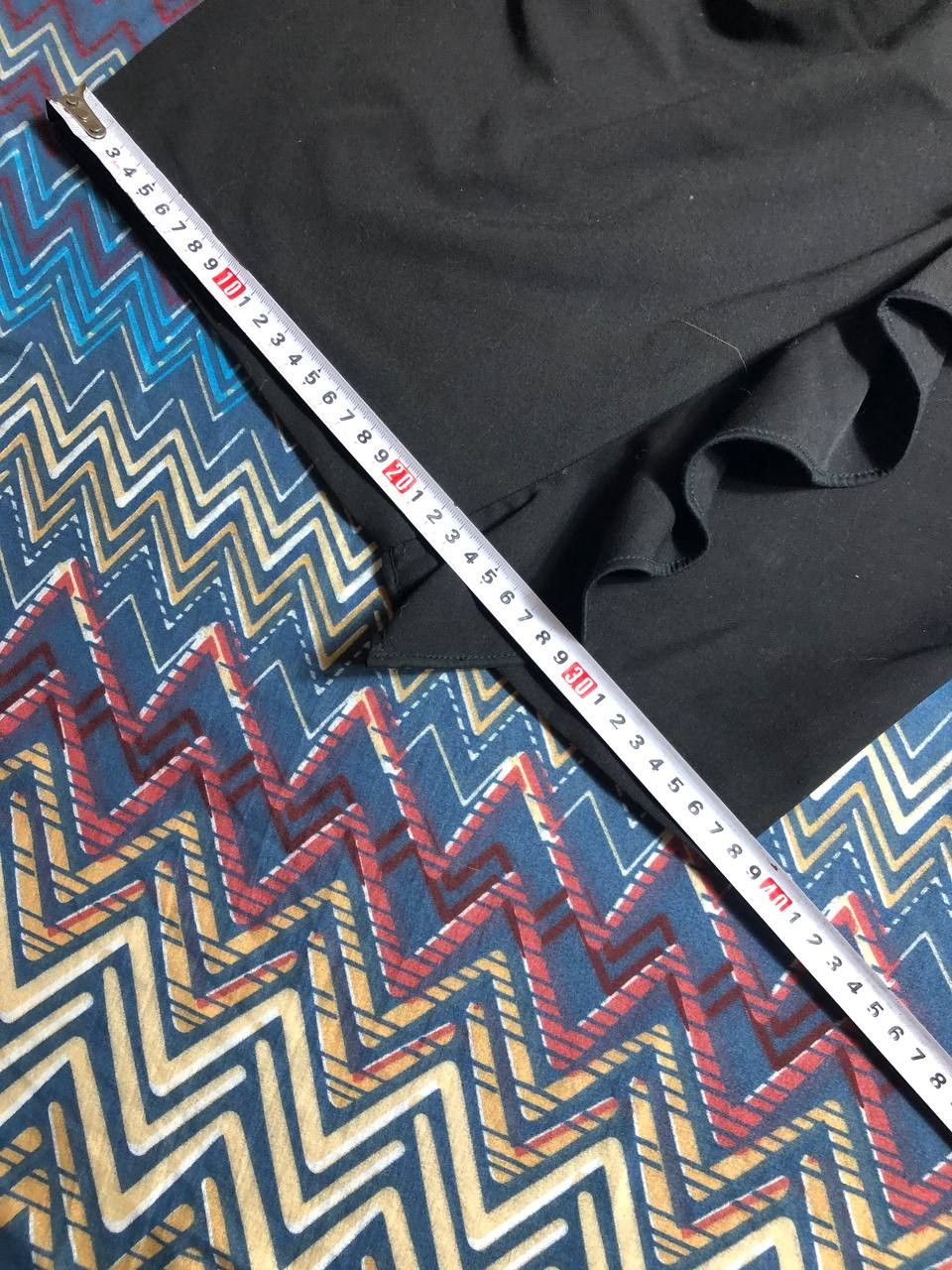 Designer Ischiko by Oska avant garde striped patchwork skirt Size 26" / US 2 / IT 38 - 6 Thumbnail