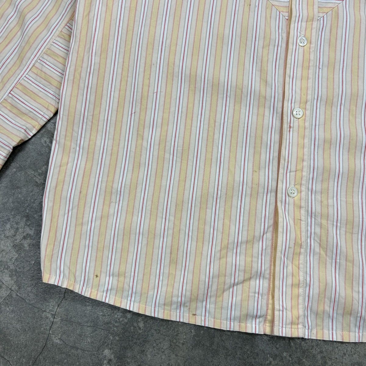 Japanese Brand × Kansai Yamamoto × Vintage 1990s Kansai Profumo - Geometric Lines Size US M / EU 48-50 / 2 - 4 Thumbnail