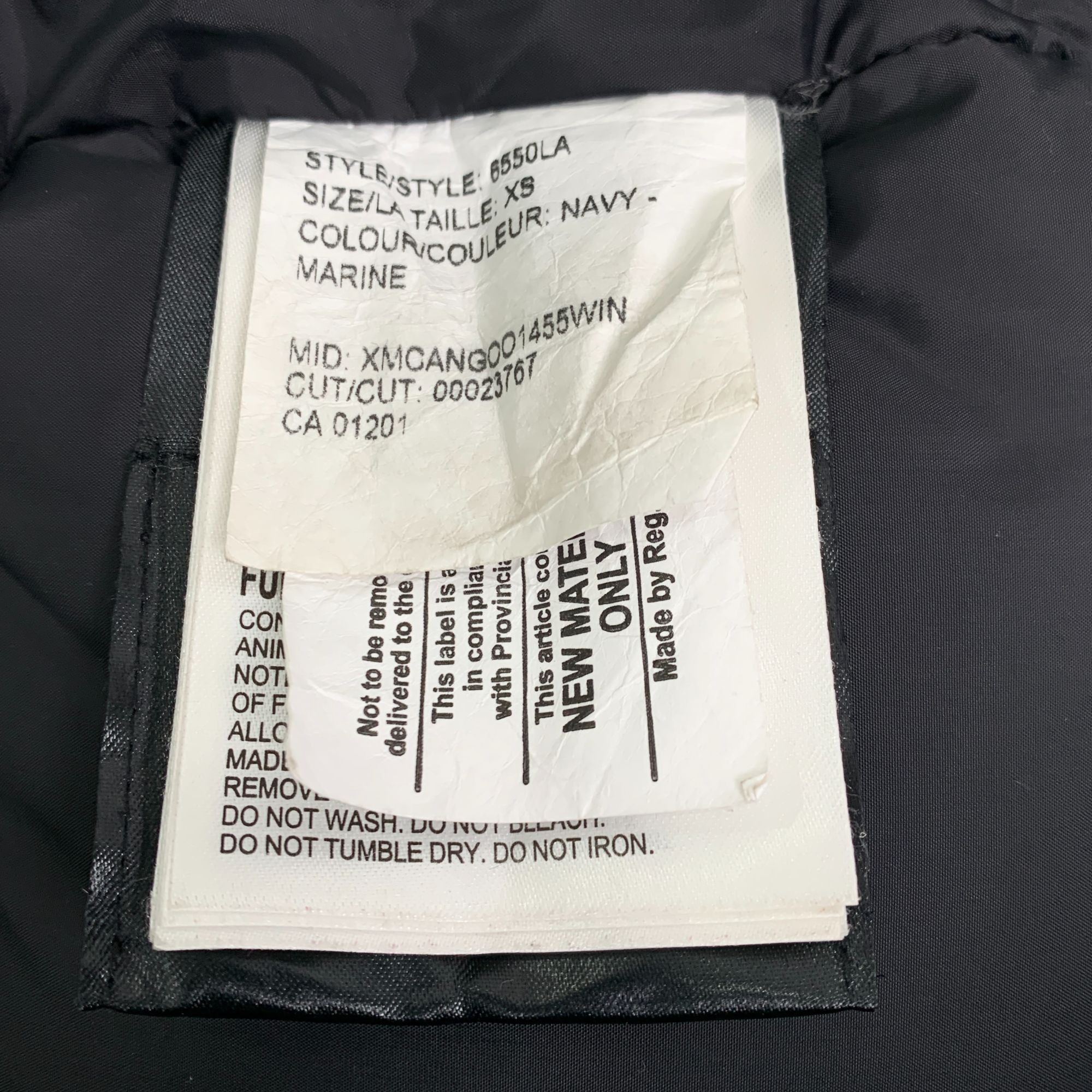 Canada Goose Canada Goose Black Fur-Lined Hooded Mid-Length Down Parka (S Size XS / US 0-2 / IT 36-38 - 3 Thumbnail
