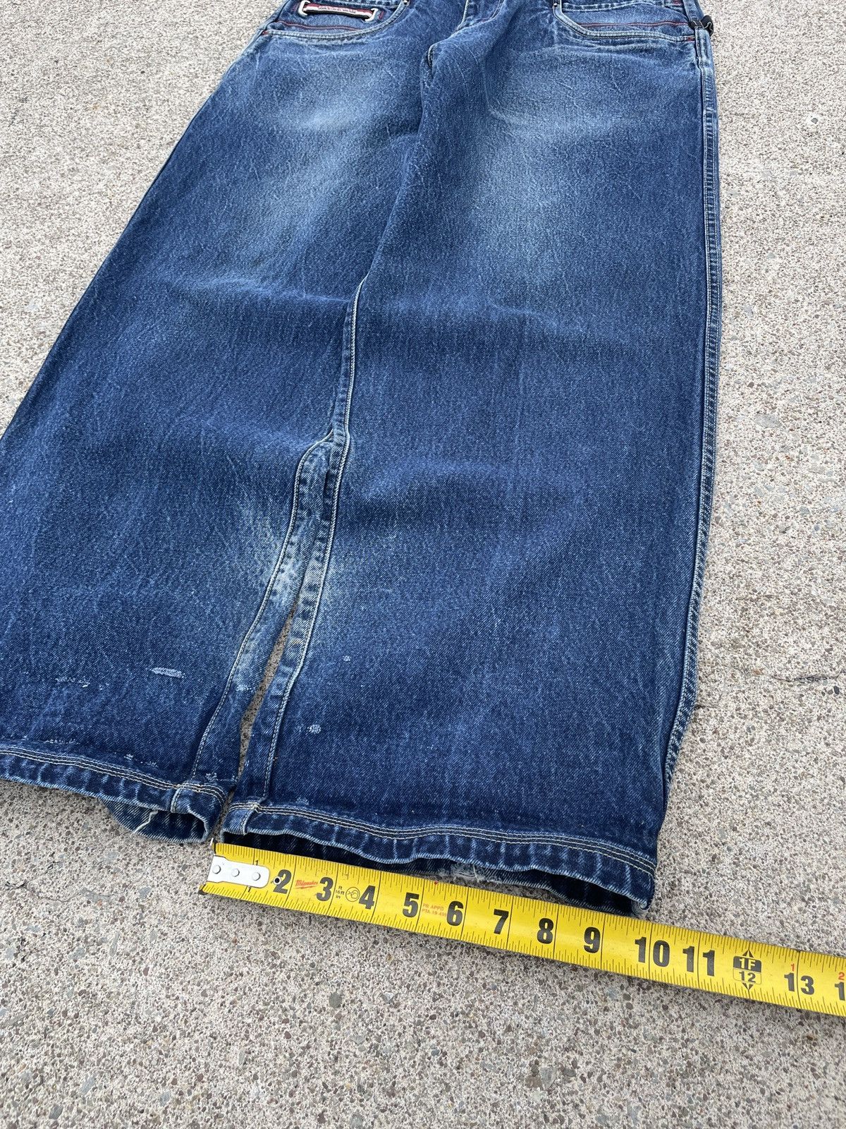 Pepe Jeans Distressed Baggy Pepe Denim Size US 36 / EU 52 - 12 Thumbnail