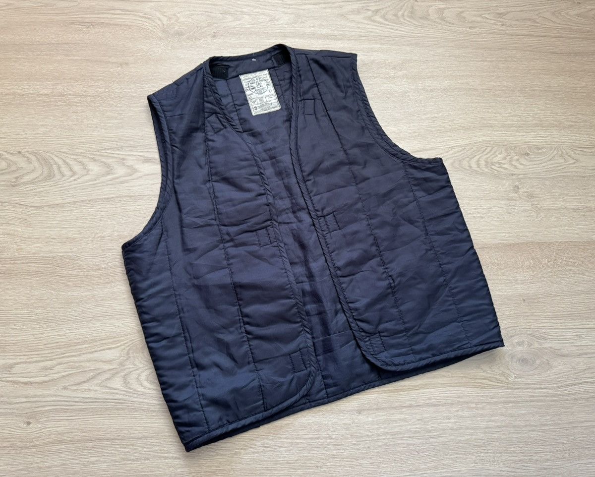 Vintage Vintage General Purpose Navy UK Army Liner Vest Size US L / EU 52-54 / 3 - 1 Thumbnail