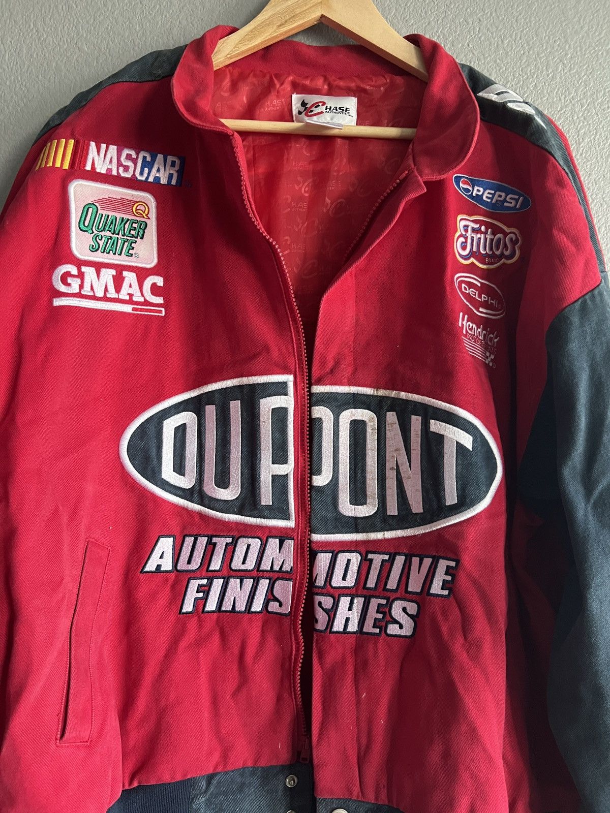 Chase Authentics × NASCAR × Vintage Vintage NASCAR DuPont 90’s jacket Grail Jeff Gordon Size US XL / EU 56 / 4 - 7 Thumbnail