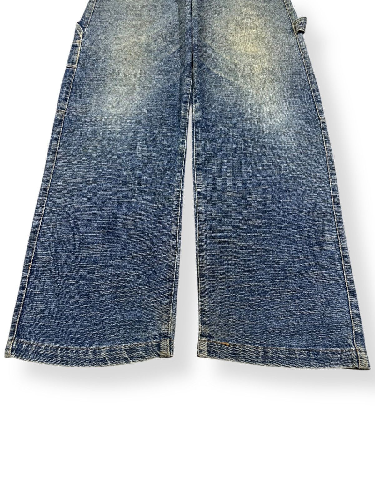 JNCO Vintage 90s Conart Faded Washed Baggy Carpenter Jeans Size US 33 - 5 Thumbnail