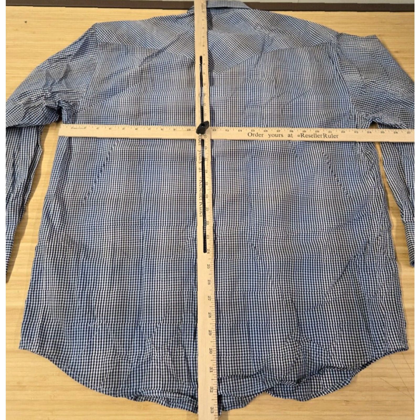 Stetson Stetson Shirt Long Sleeve Pearl Snap Men's XL Blue Geometric Flannel Button-Up Regular Fit Size US XL / EU 56 / 4 - 6 Thumbnail
