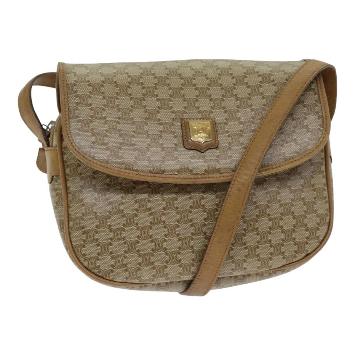 Celine Celine Macadam Shoulder Bag PVC Leather Size ONE SIZE - 1 Thumbnail
