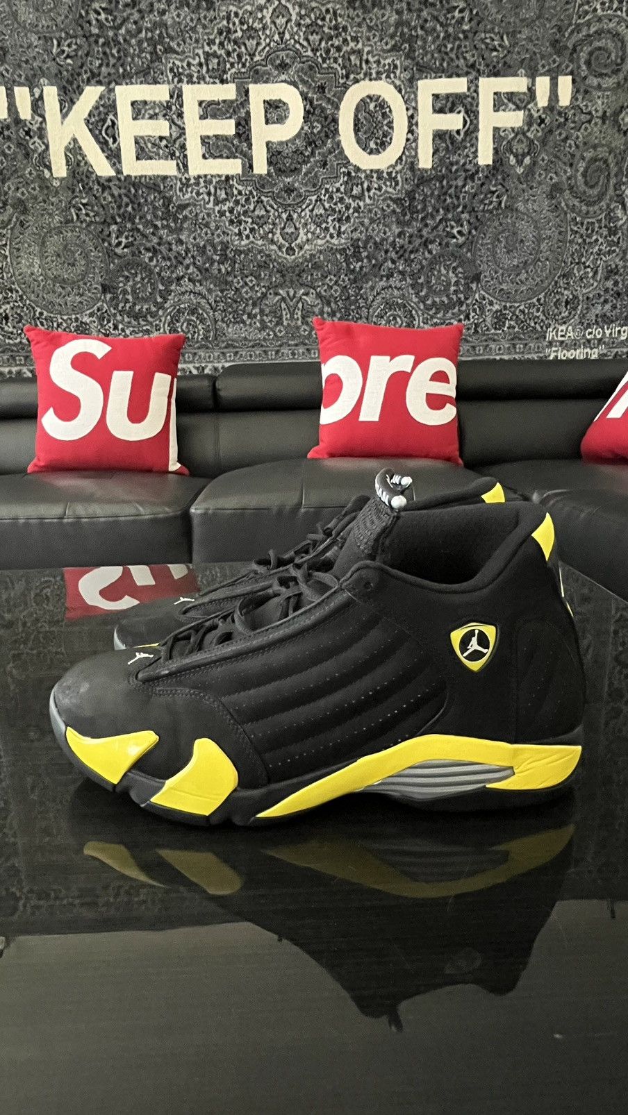 Jordan Brand Air Jordan 14 Retro 'Thunder' Size US 11 / EU 44 - 3 Thumbnail