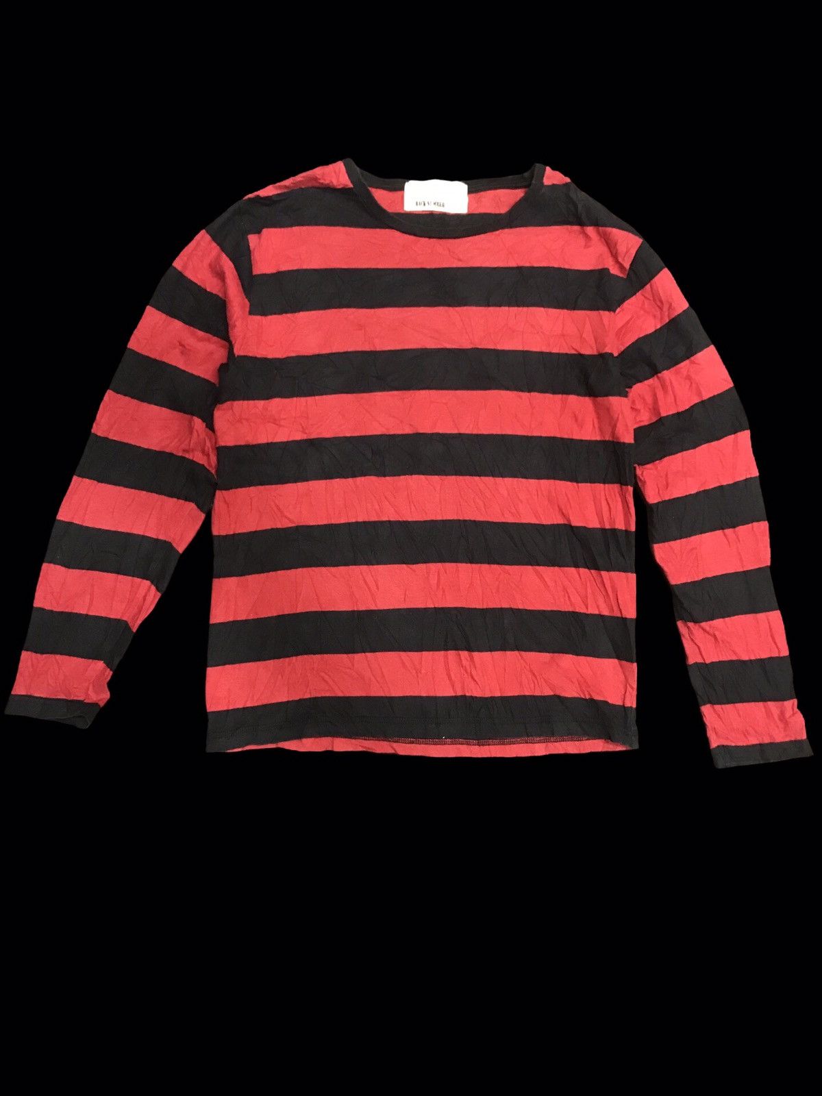 Japanese Brand 💥KURT COBAIN STYLE💥Back Number Japan Prisoner Stripe Shirt Size US S / EU 44-46 / 1 - 1 Thumbnail