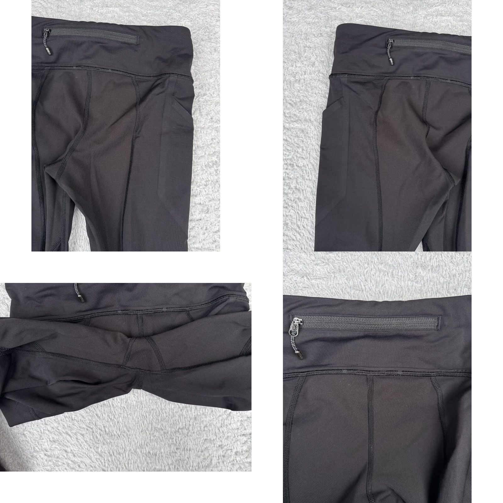 Lululemon Lululemon Pants Womens 4 Black Pace Rival Crop Full-On Luxtreme 22" W6AV0S Lululemon Luxtreme Cropped Yoga Activewear 22 in Inseam Women Black Size 27" / US 4 / IT 40 - 10 Thumbnail