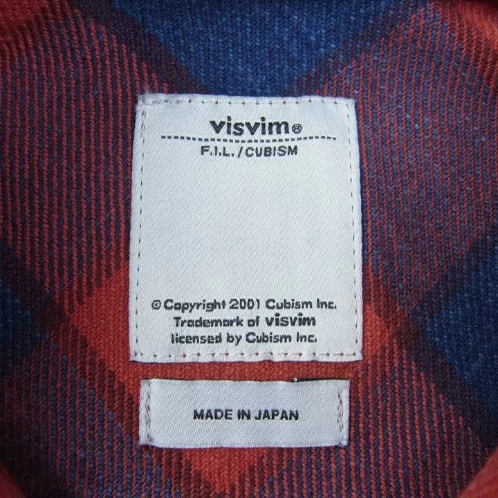 Visvim VISVIM BLACK ELK FLANNEL INDIGO BUFFALO CHECK Size US S / EU 44-46 / 1 - 4 Thumbnail