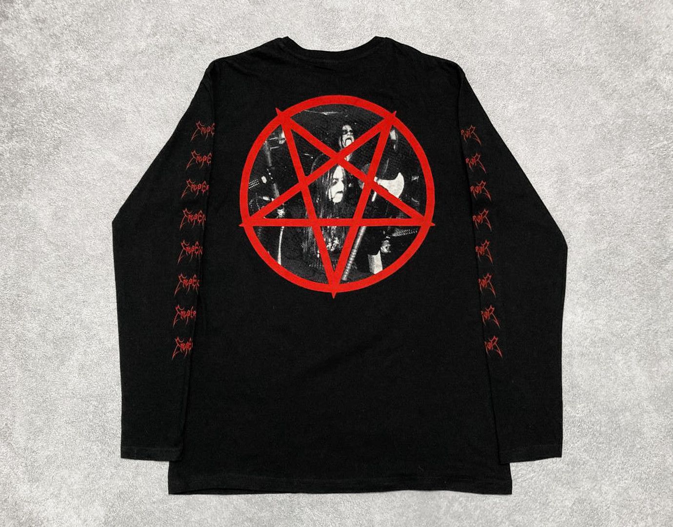 Band Tees Longsleeve Emperor - black metal mayhem burzum Size US L / EU 52-54 / 3 - 6 Thumbnail
