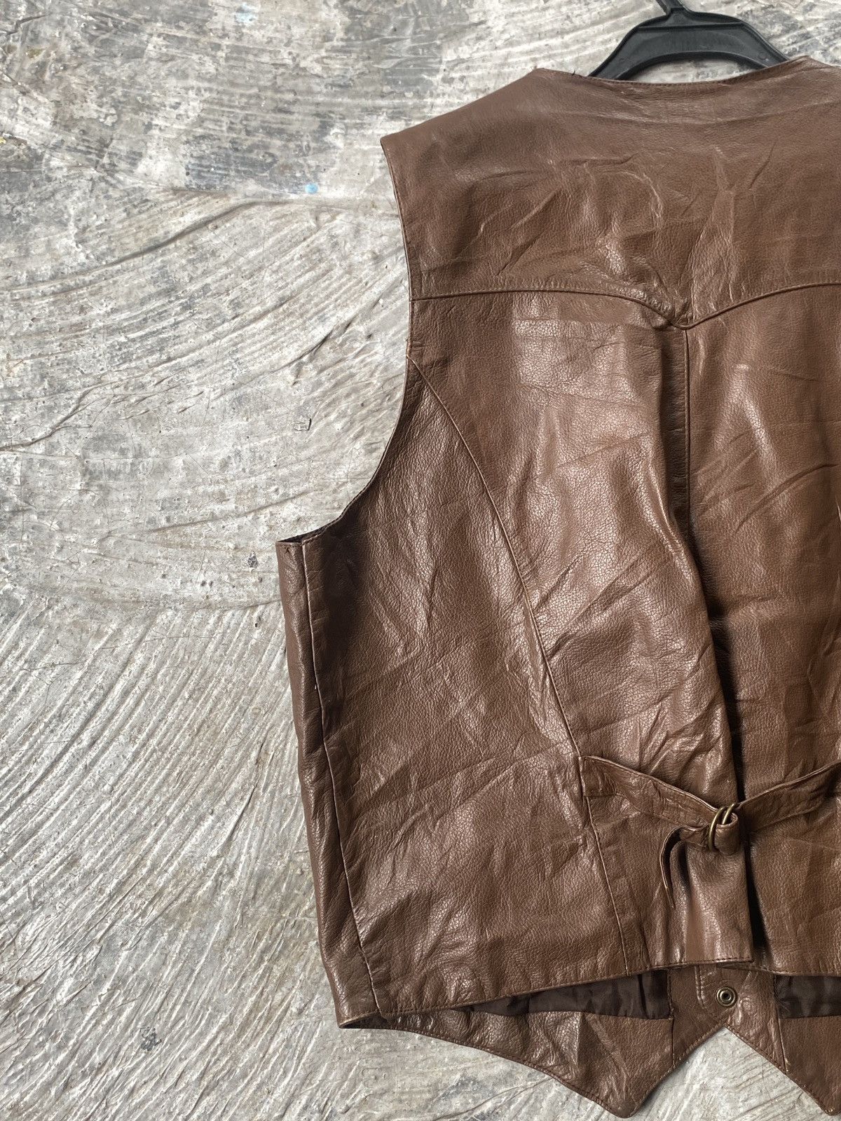 Wilsons Leather 💥BINDING NOW💥 Vintage WILSON Full Leather vest Jacket Size US L / EU 52-54 / 3 - 8 Thumbnail
