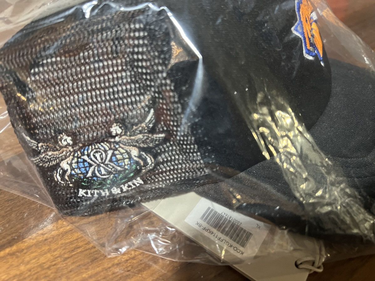 47 × Kith Kith & '47 New York Knicks Satin Franchise LS Trucker Hat Size ONE SIZE - 10 Thumbnail