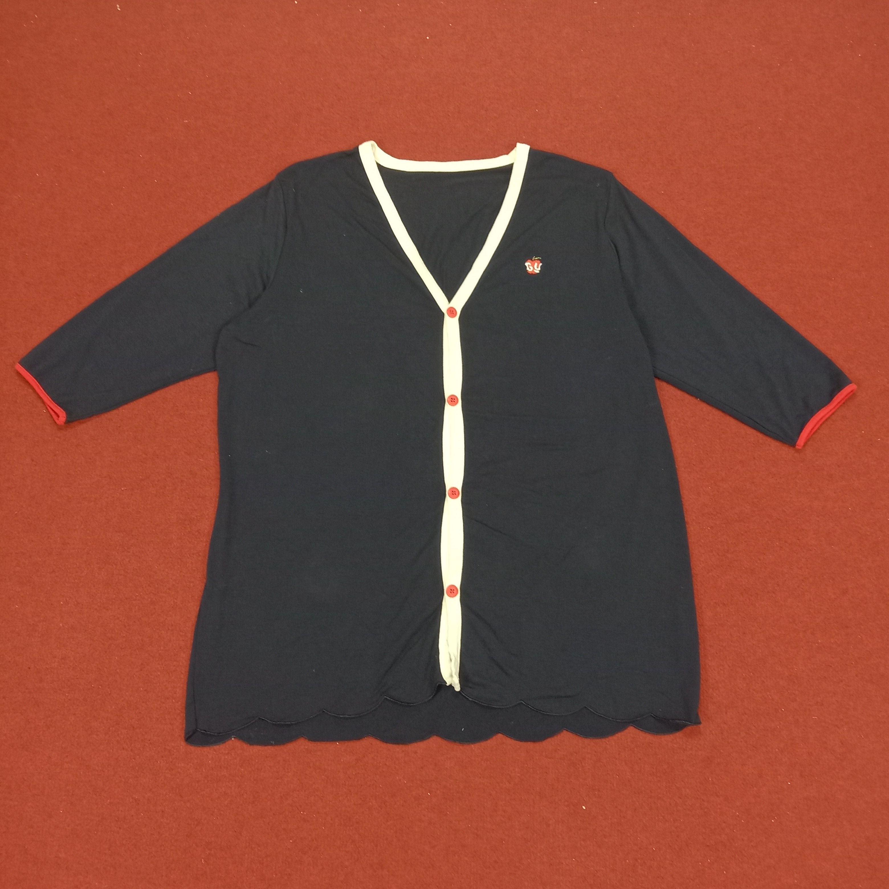 Japanese Brand Gu X Undercover Japanese Brand Streetwear Women Cardigan Size L / US 10 / IT 46 - 1 Thumbnail