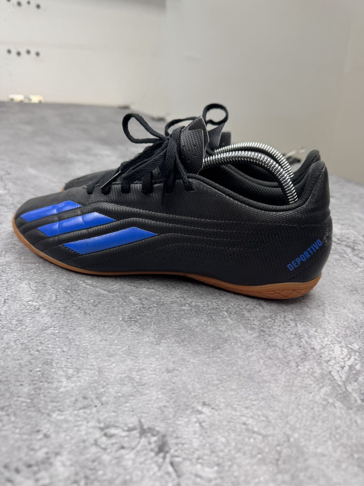 Adidas Adidas Deportivo II IN – Men’s Indoor Football Shoes Black Size US 9.5 / EU 42-43 - 6 Thumbnail