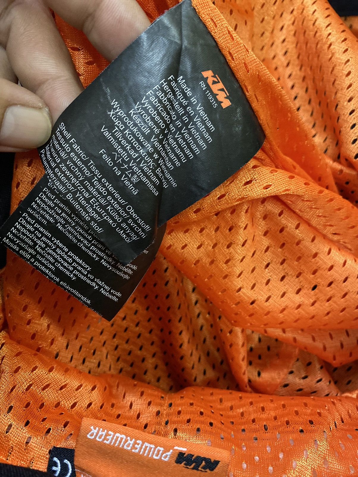 Sports Specialties KTM racing powerwear rider padding pant Size US 34 / EU 50 - 22 Thumbnail