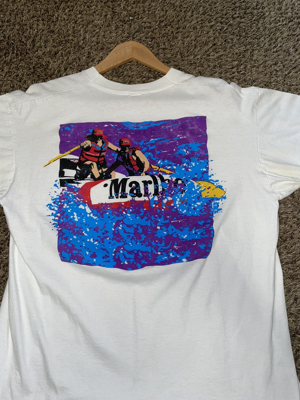 Marlboro Adventure Team Vintage Marlboro Adventure Team pocket T-Shirt Size US XL / EU 56 / 4 - 5 Thumbnail