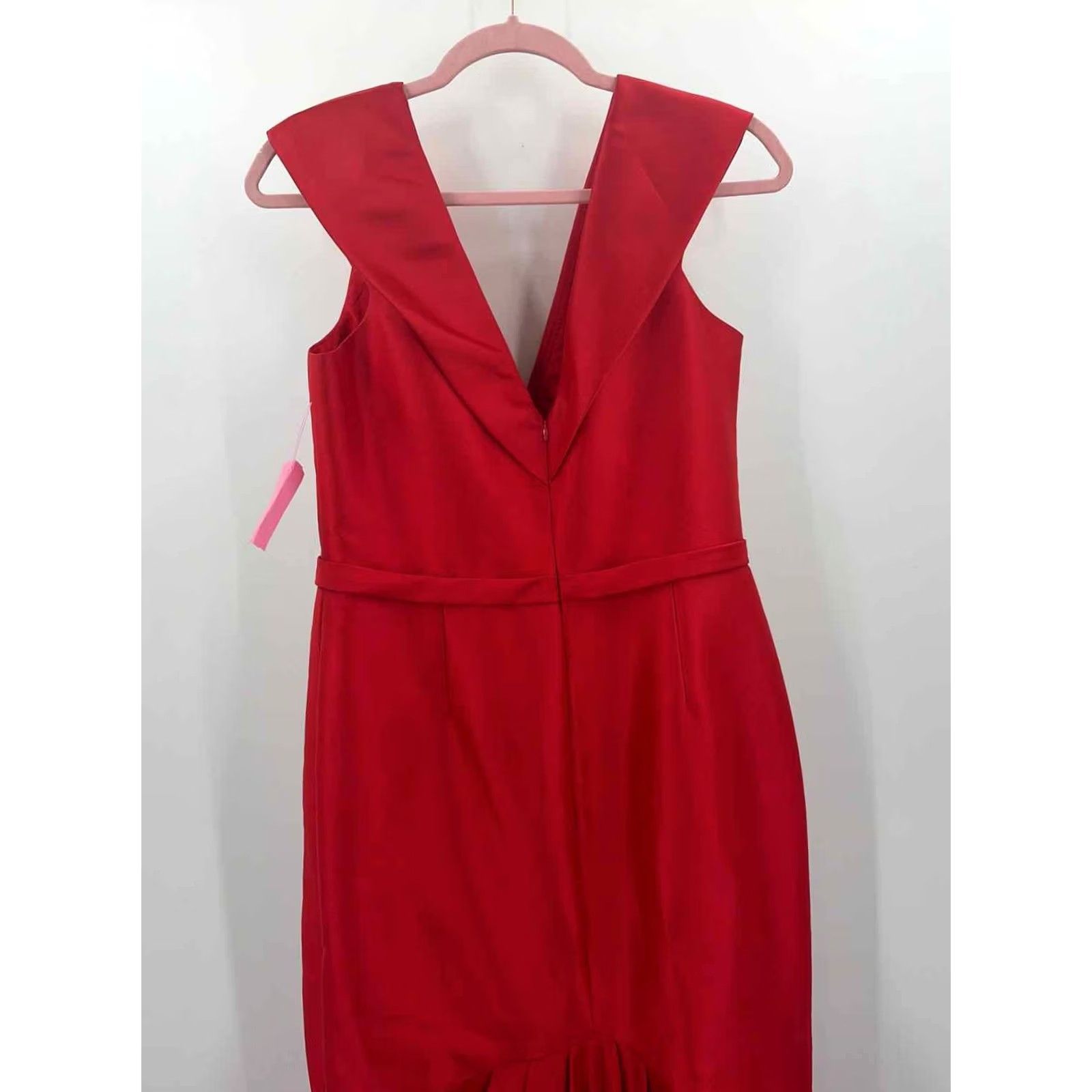 Vintage Pamella Roland Red Maxi Evening Gown 8 - Pre-Owned Size M / US 6-8 / IT 42-44 - 3 Thumbnail