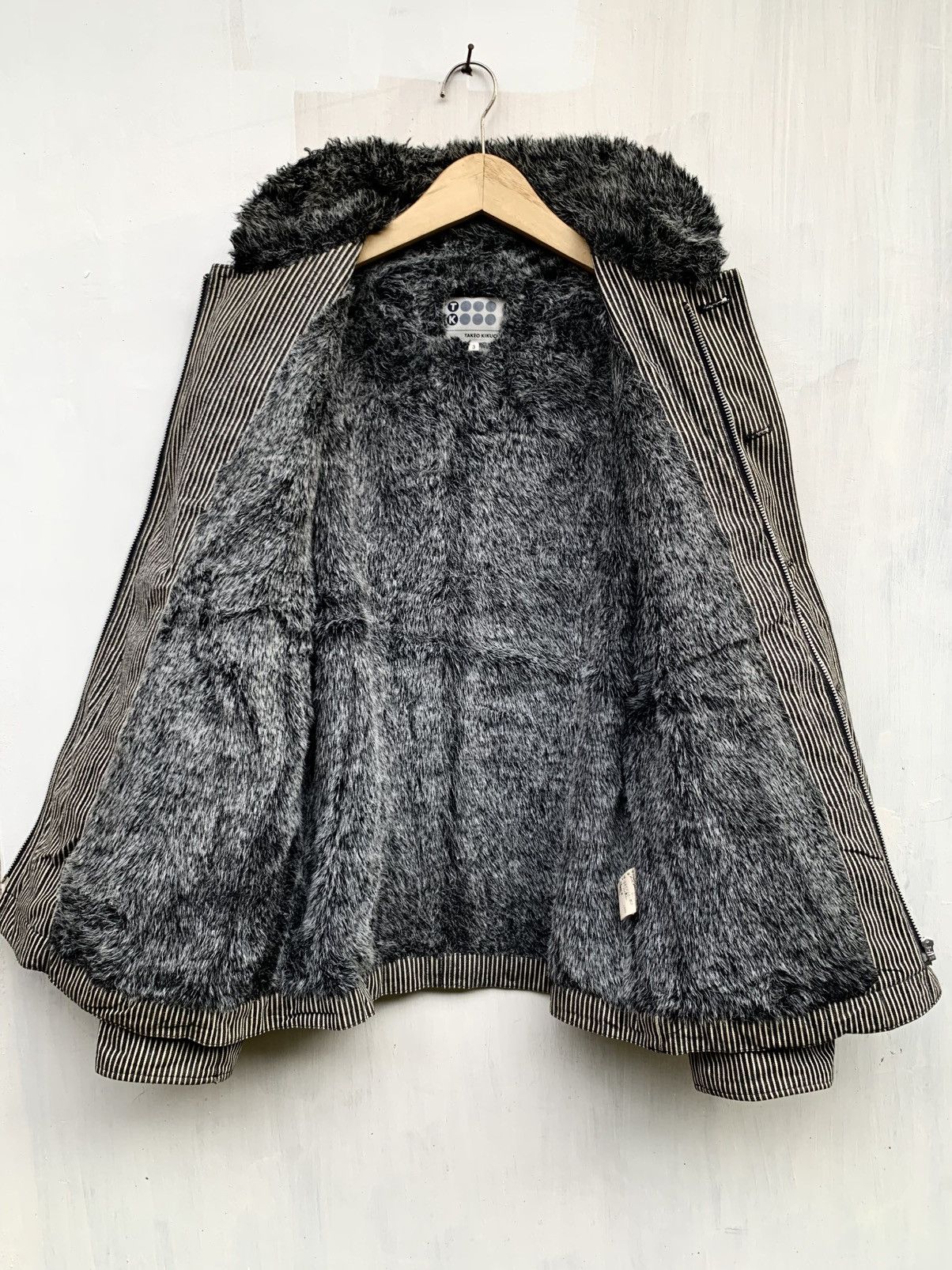 Takeo Kikuchi Takeo kikuchi fur lining hickory N1 deck jacket Size US L / EU 52-54 / 3 - 4 Thumbnail