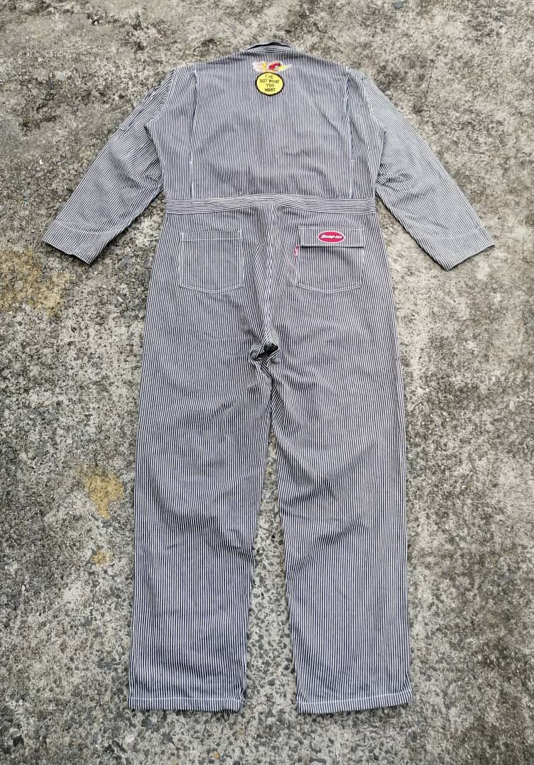 PERSON'S × Vintage Vintage Person's Hickory Stripes Overalls Size US 40 / EU 56 - 6 Thumbnail