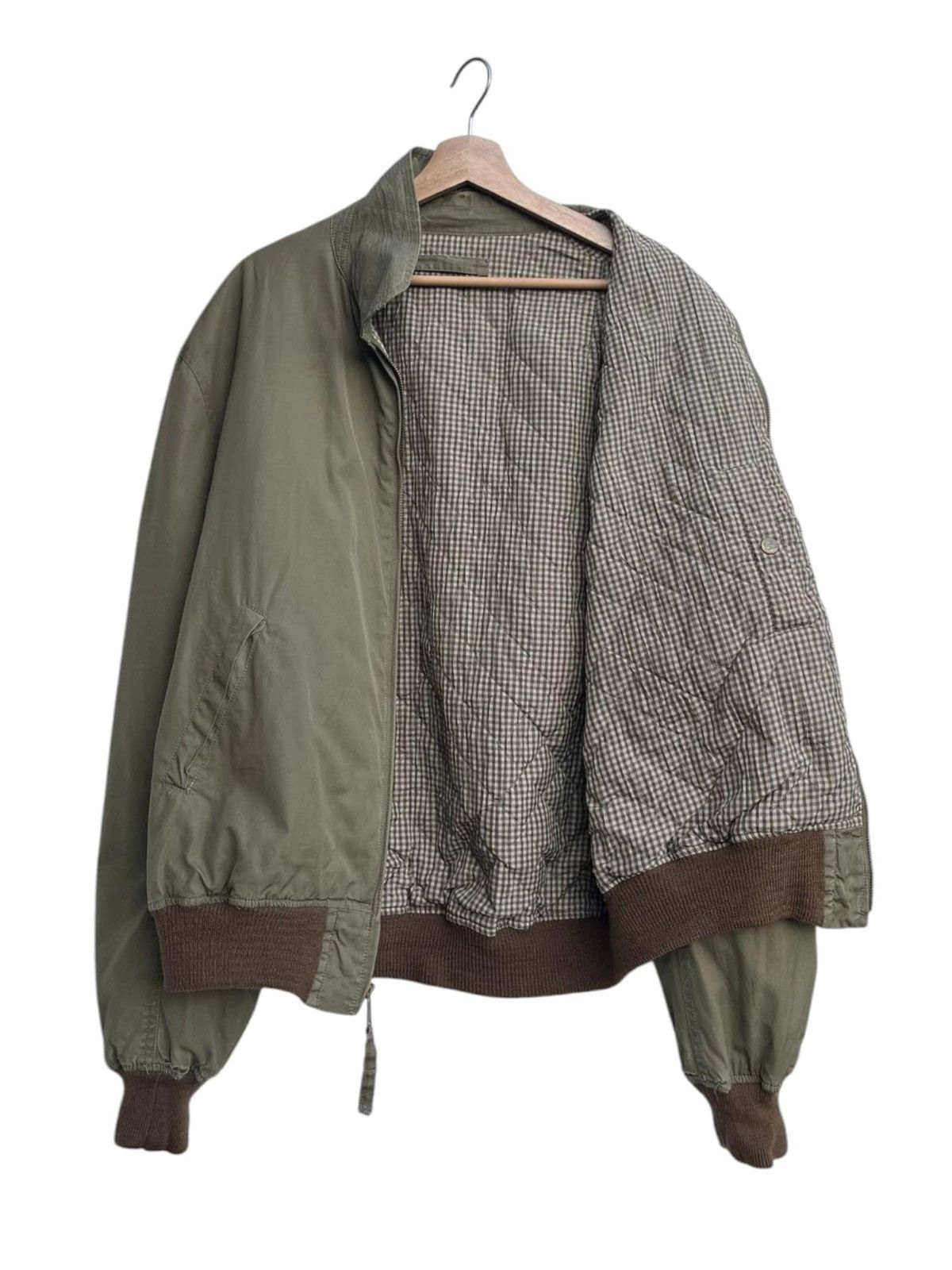 Japanese Brand × Karl Helmut × Vintage Vintage Karl Helmut Flight Jacket Size US L / EU 52-54 / 3 - 3 Thumbnail
